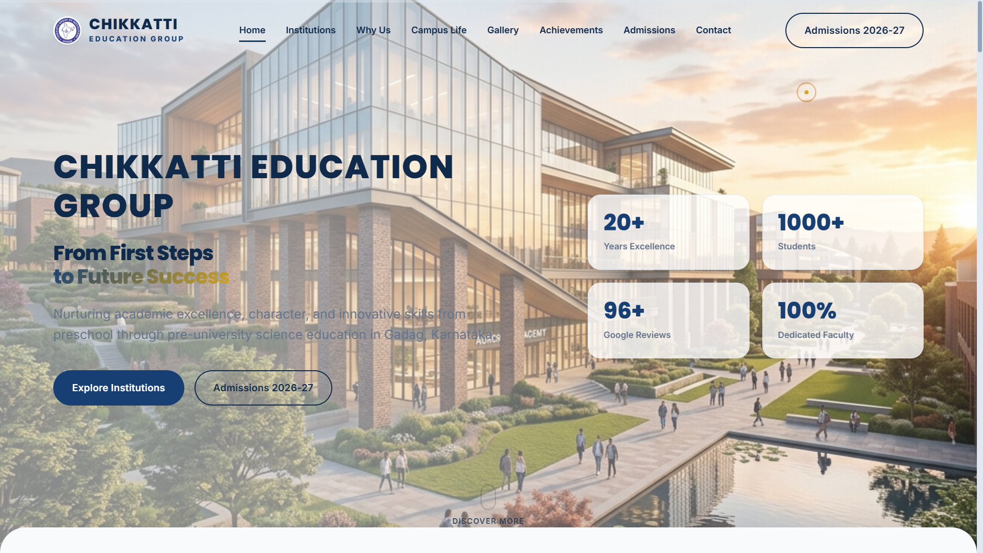 BIPIN CHIKKATTI INSTITUTIONS screenshot 1